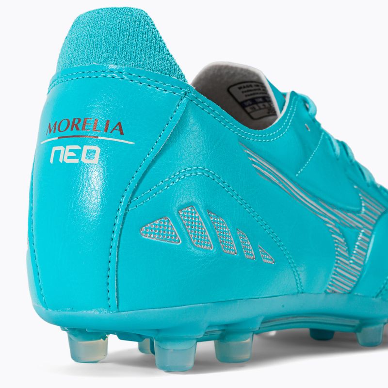 Scarpe da calcio Mizuno Morelia Neo III Pro AG blu P1GA238425 9