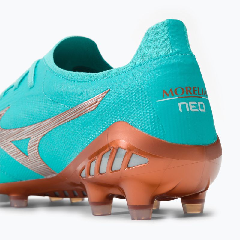 Scarpe da calcio Mizuno Morelia Neo III Beta JP blu P1GA239025 8
