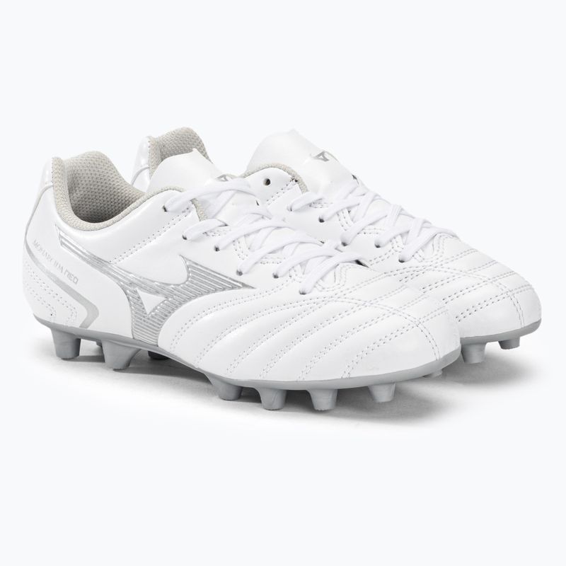 Scarpe da calcio Mizuno Monarcida Neo II Sel per bambini, bianco P1GB232504 4