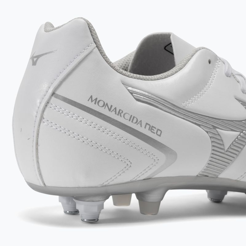 Scarpe da calcio Mizuno Monarcida Neo ll Sel Mix bianco/ologramma da uomo 9