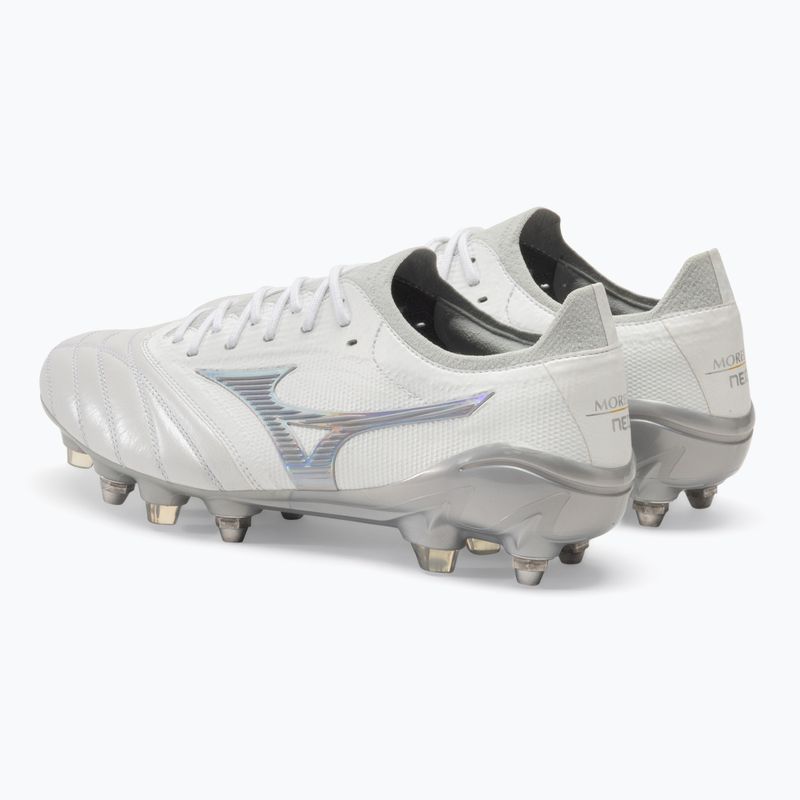 Mizuno Morelia Neo III Beta JMP scarpe da calcio bianco/ologramma/grigio freddo 3c 3
