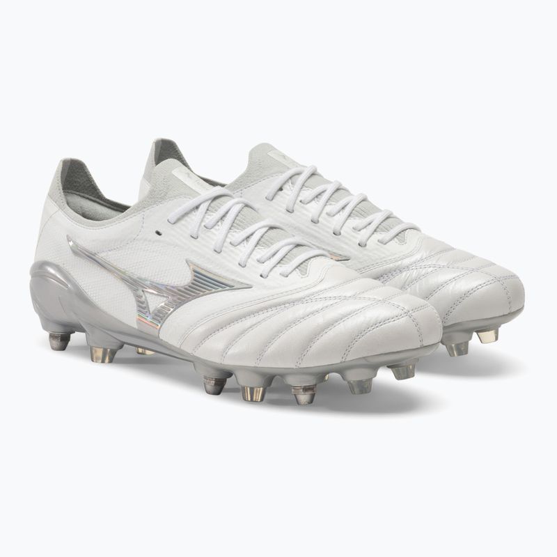 Mizuno Morelia Neo III Beta JMP scarpe da calcio bianco/ologramma/grigio freddo 3c 4