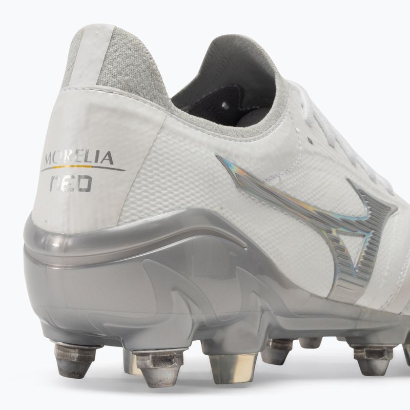 Mizuno Morelia Neo III Beta JMP scarpe da calcio bianco/ologramma/grigio freddo 3c 9