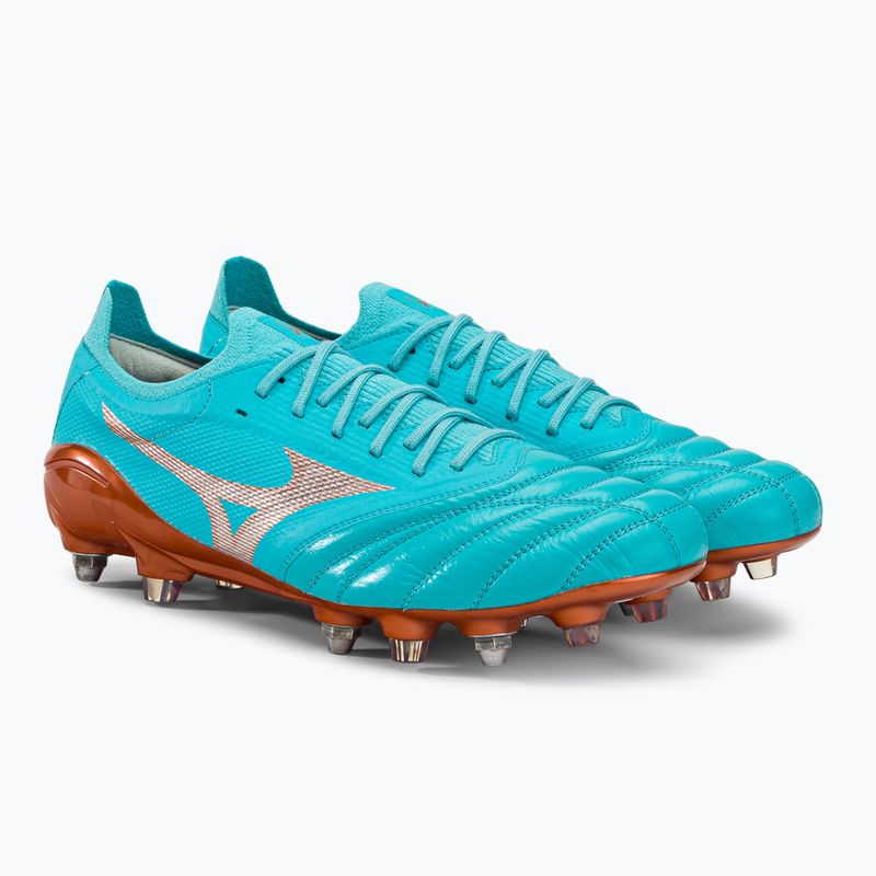 Scarpe da calcio Mizuno Morelia Neo III Elite M blu P1GC239125 4