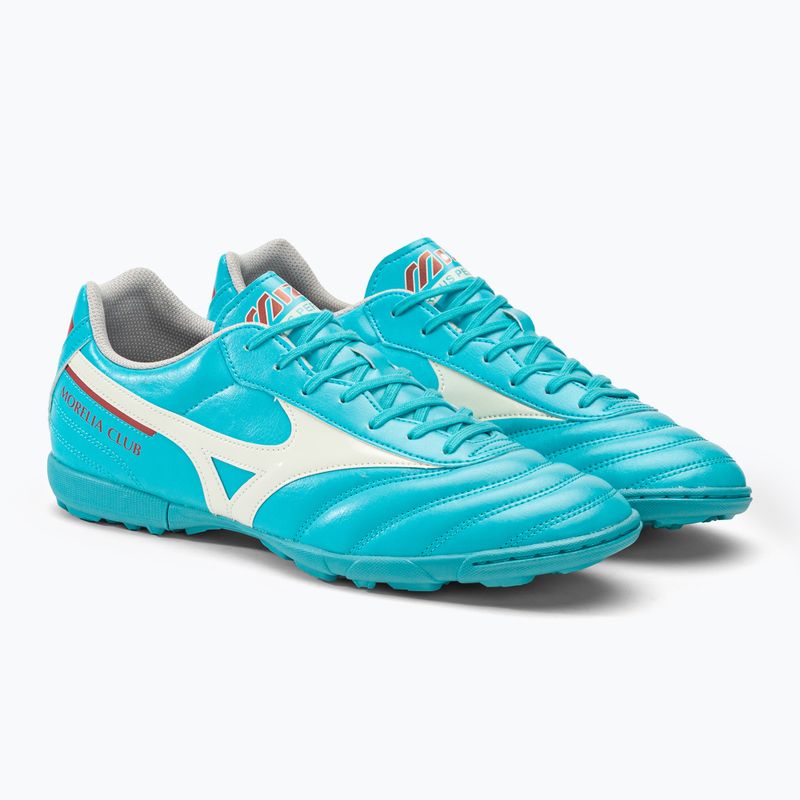 Scarpe da calcio Mizuno Morelia II Club AS uomo blu P1GD231625 4