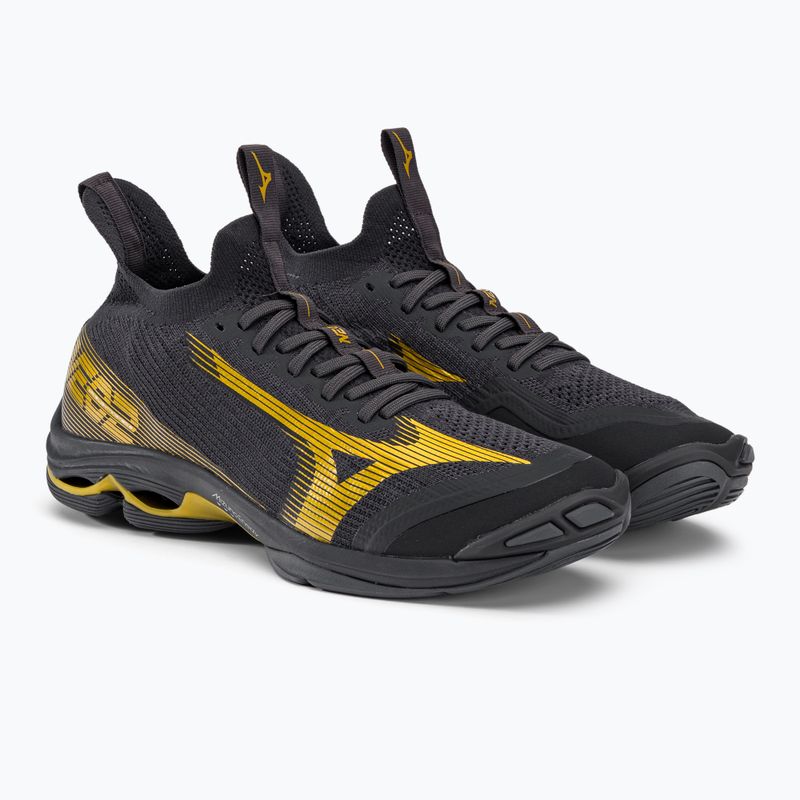 Scarpe da pallavolo uomo Mizuno Wave Lightning Neo2 nero V1GA220241 5