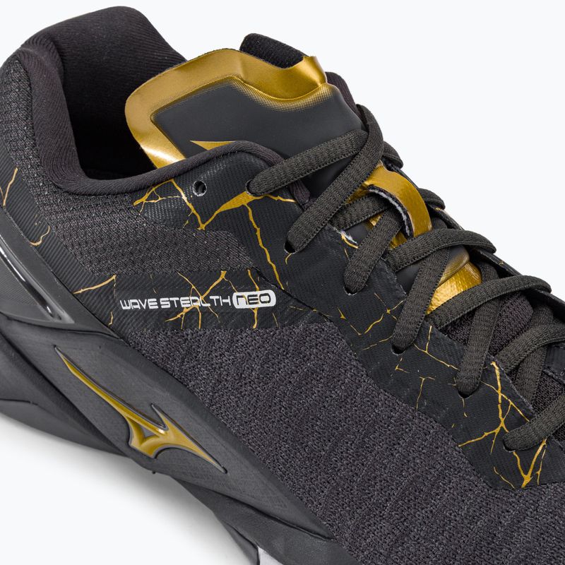Scarpe da pallamano da uomo Mizuno Wave Stealth Neo nero X1GA200041 10