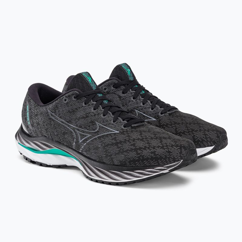 Scarpe da corsa da uomo Mizuno Wave Inspire 19 nero J1GC234402 4