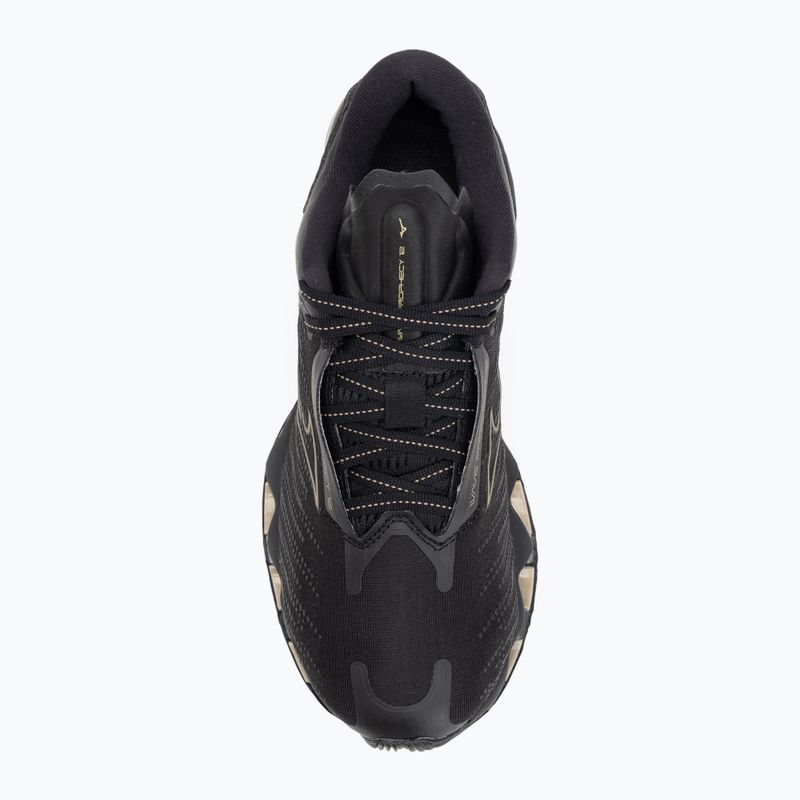 Scarpe da corsa Mizuno Wave Prophecy 12 nero/oro 5