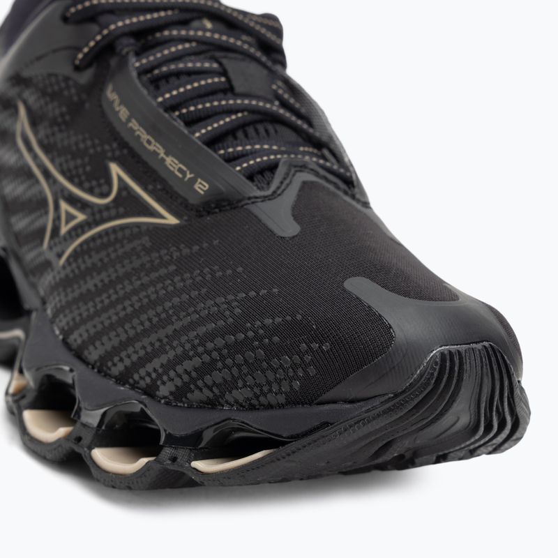 Scarpe da corsa Mizuno Wave Prophecy 12 nero/oro 7