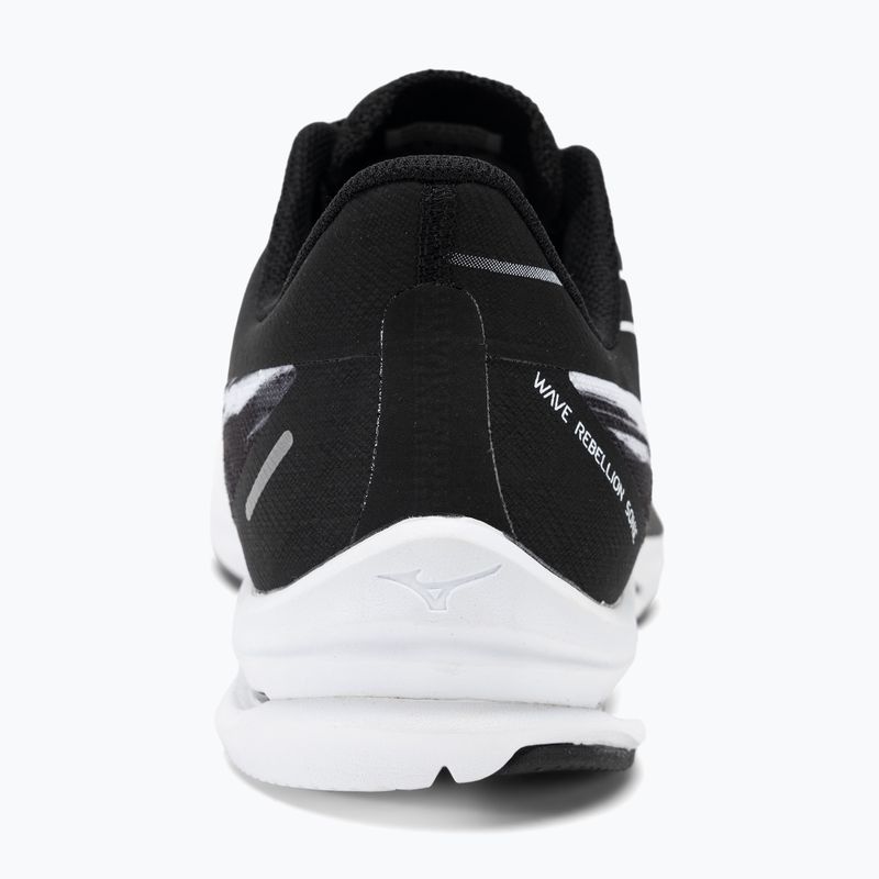 Scarpe da corsa da uomo Mizuno Wave Rebellion Sonic bianco/nero 6