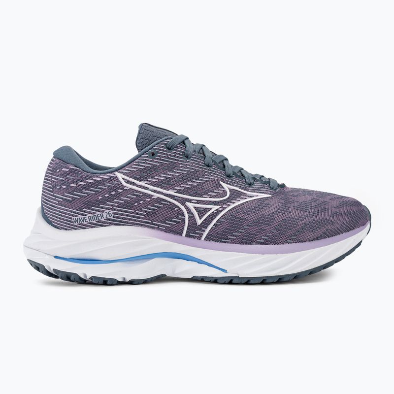 Scarpe da corsa da donna Mizuno Wave Rider 26 glicine/bianco/blu Cina 2