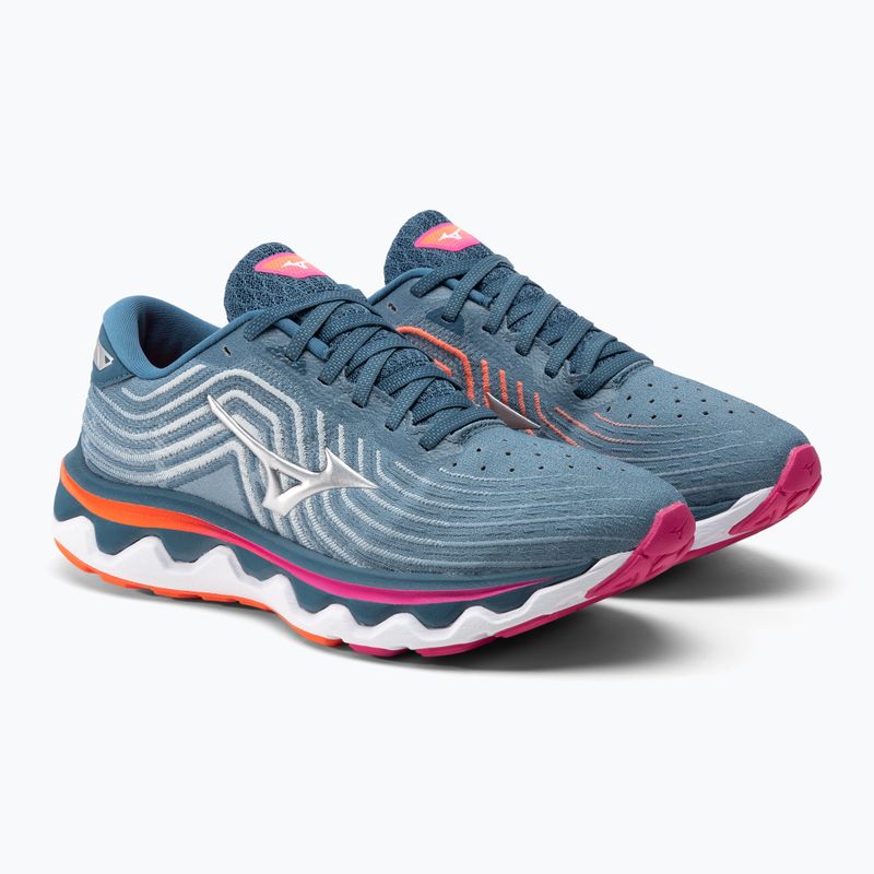 Scarpe da corsa da donna Mizuno Wave Horizon 6 blu J1GD222611 6