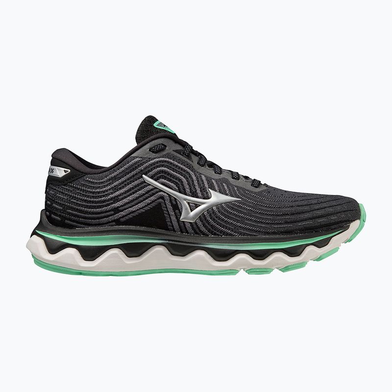 Scarpe da corsa da donna Mizuno Wave Horizon 6 irongate/silv/springbud 9