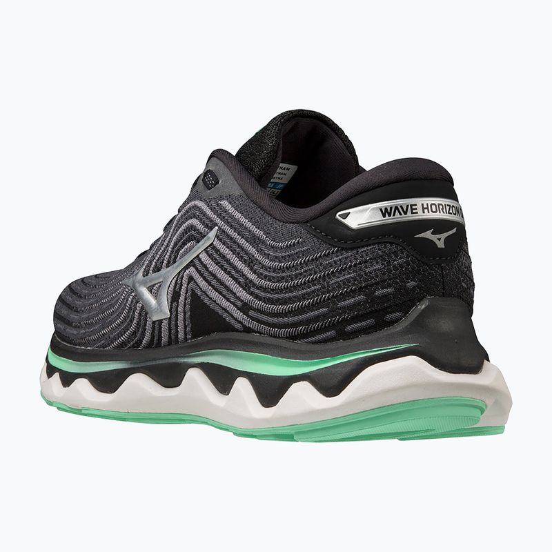 Scarpe da corsa da donna Mizuno Wave Horizon 6 irongate/silv/springbud 12