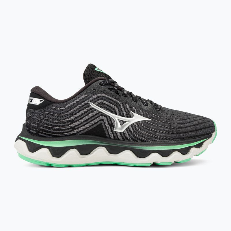 Scarpe da corsa da donna Mizuno Wave Horizon 6 irongate/silv/springbud 2