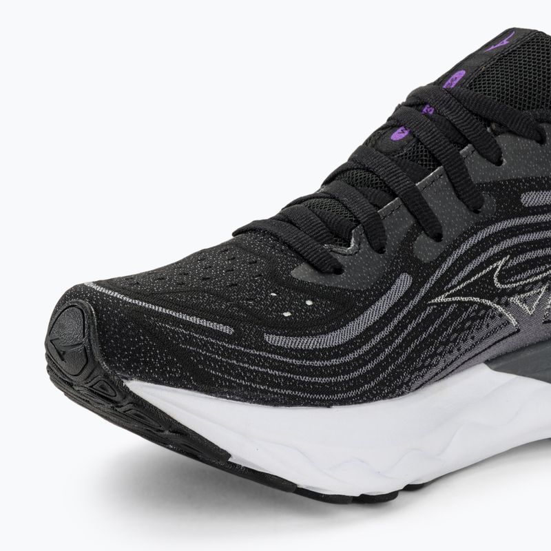 Scarpe da corsa da donna Mizuno Wave Skyrise 4 nero/nimbclud/quiet shade 7