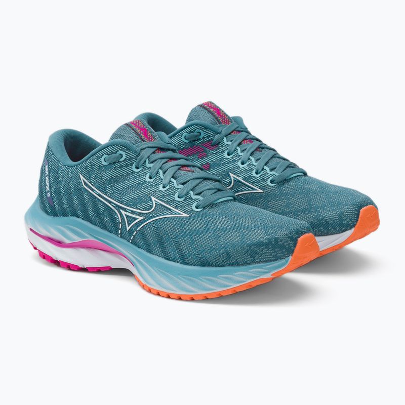 Scarpe da corsa da donna Mizuno Wave Inspire 19 blu J1GD234421 4