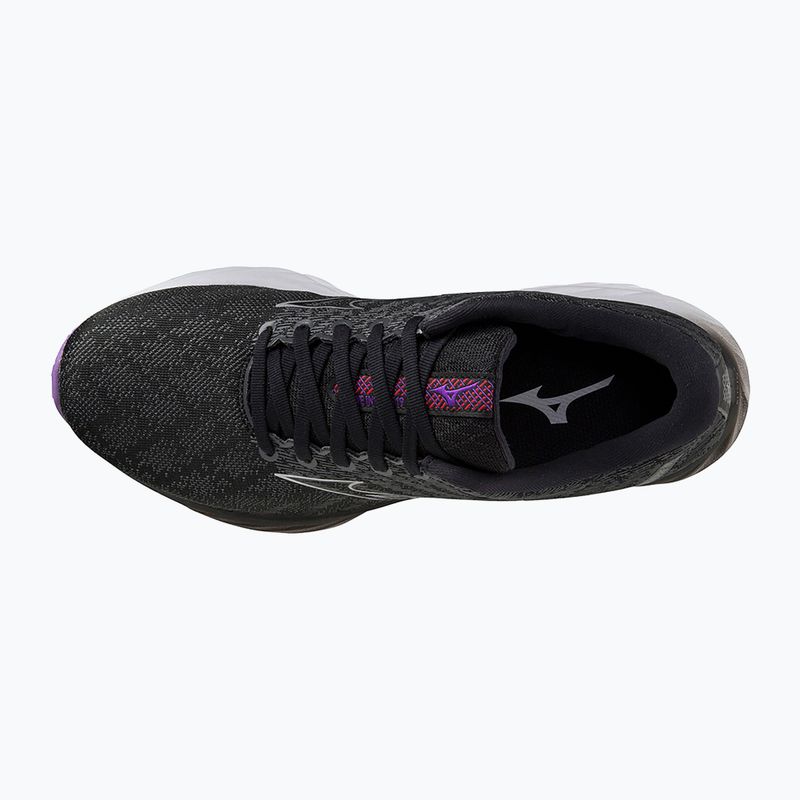 Scarpe da corsa da donna Mizuno Wave Inspire 19 W nero/ argento/ bitsweet 14