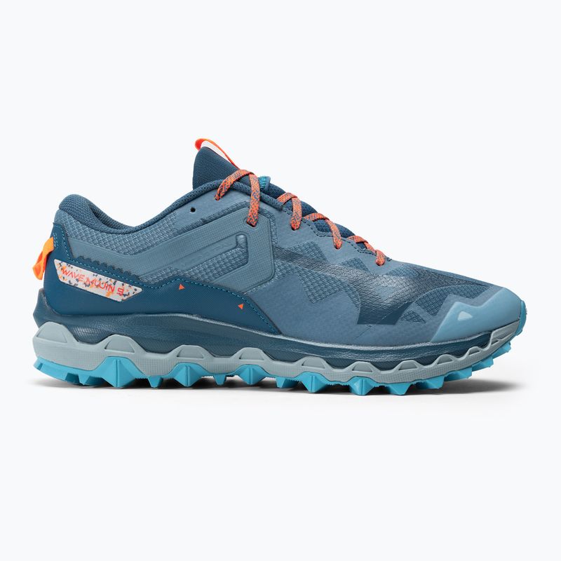 Scarpe da corsa da uomo Mizuno Wave Mujin 9 blu J1GJ227051 2
