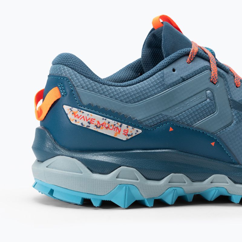 Scarpe da corsa da uomo Mizuno Wave Mujin 9 blu J1GJ227051 8