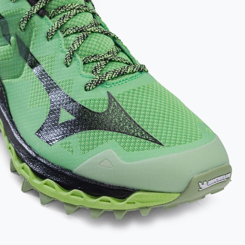 Scarpe da corsa da uomo Mizuno Wave Mujin 9 verde J1GJ227052 7