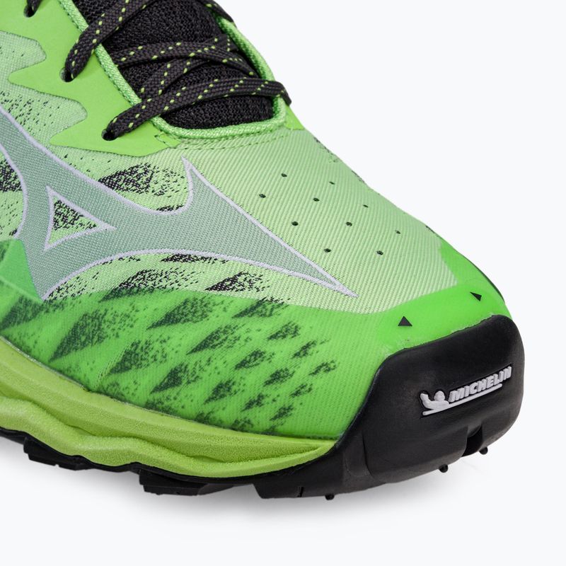 Scarpe da corsa da uomo Mizuno Wave Daichi 7 verde J1GJ227102 8