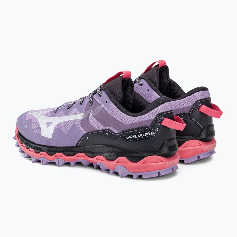 Scarpe da corsa da donna Mizuno Wave Mujin 9 viola J1GK227072 5