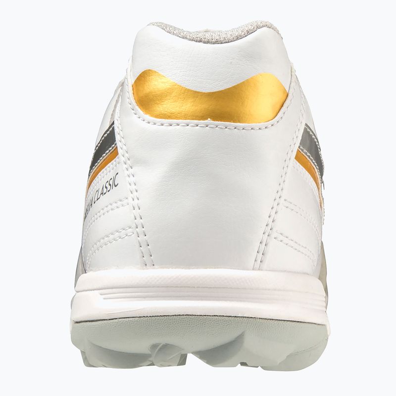 Scarpe da calcio Mizuno Morelia Sala Classic TF bianco/argento/oro uomo 10