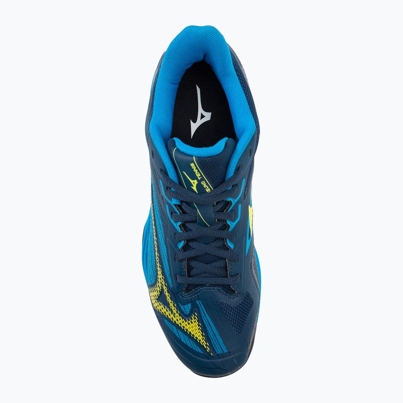 Scarpe da tennis da uomo Mizuno Wave Exceed Light 2 AC dress blues/bolt2 neon/clolsonne 6