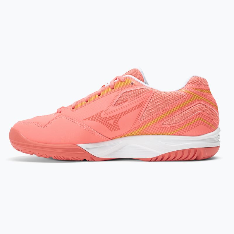 Scarpe da tennis da donna Mizuno Break Shot 4 AC corallo confetto/bianco/corallo confetto 3