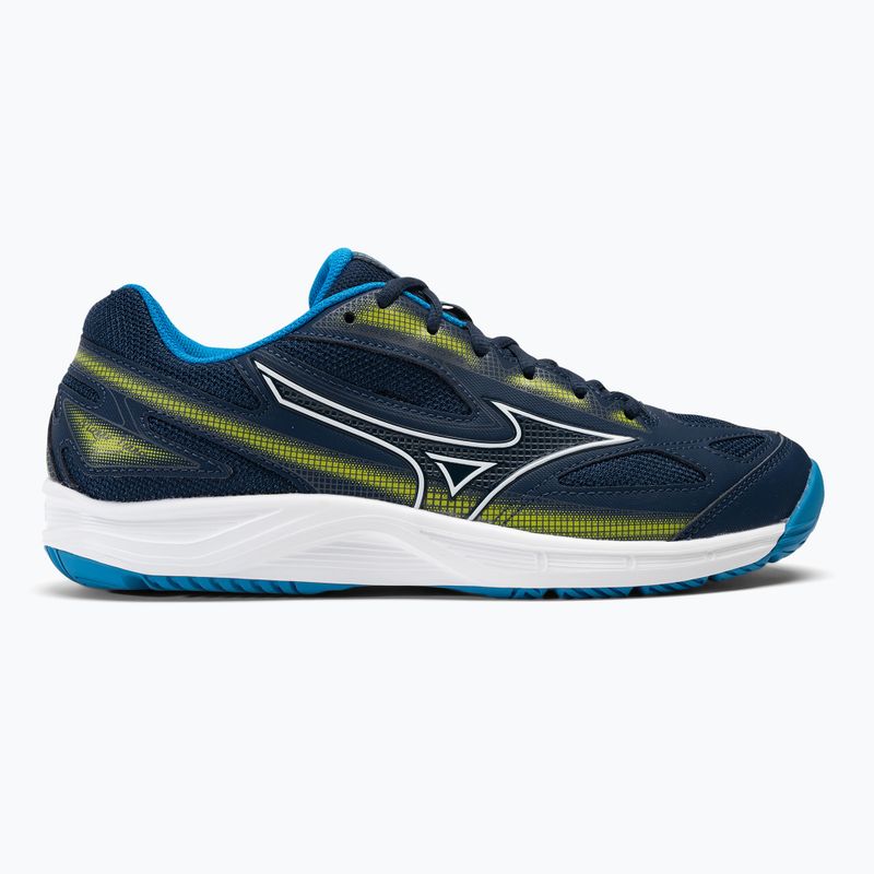 Scarpe da tennis da uomo Mizuno Break Shot 4 AC blu vestito/blu/zolfo primavera 2