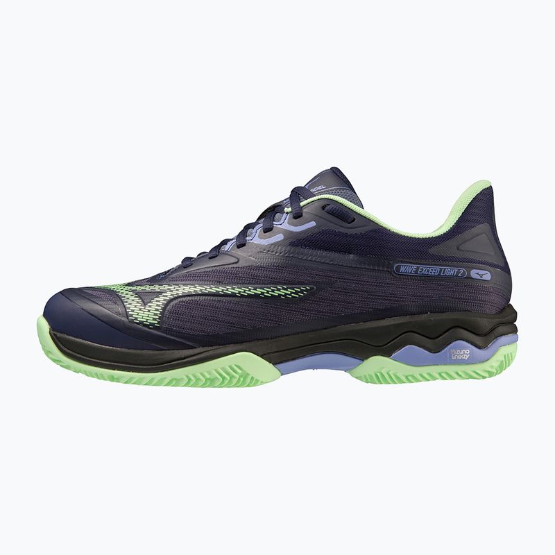 Scarpe da padel da uomo Mizuno Wave Exceed Light 2 Padel sera blu/patina verde/lolite 8