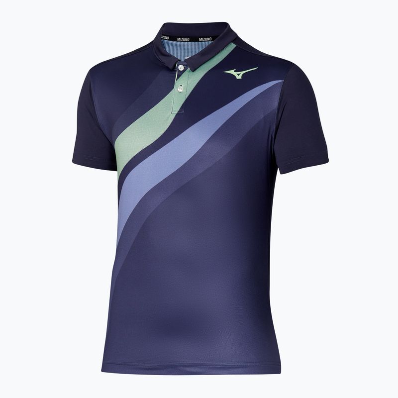 Polo tennis uomo Mizuno Release Shadow evening blue