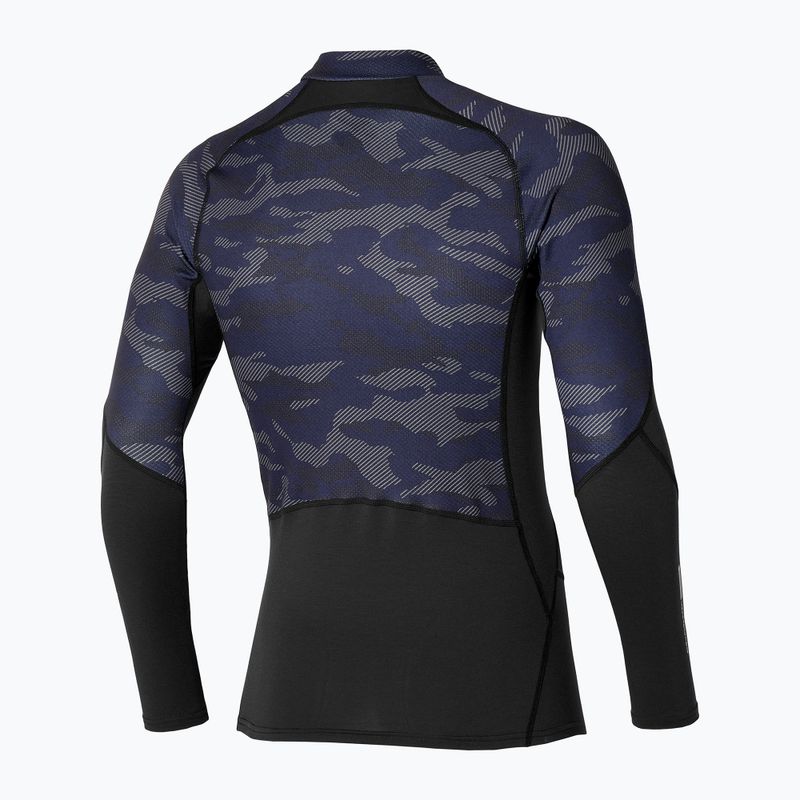 Maniche lunghe da corsa da uomo Mizuno Virtual Body G3 H/Z nero 2