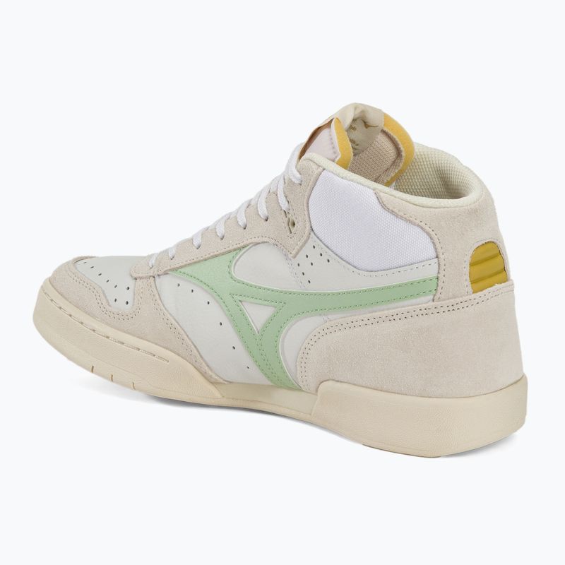 Scarpe Mizuno City Wind Mid bianco/verde fumo/bianco sabbia 3