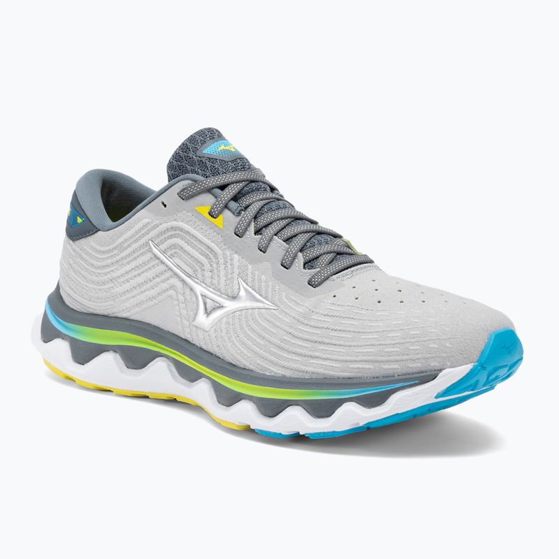 Scarpe da corsa da uomo Mizuno Wave Horizon 6 pblue/silver/bolt2neon