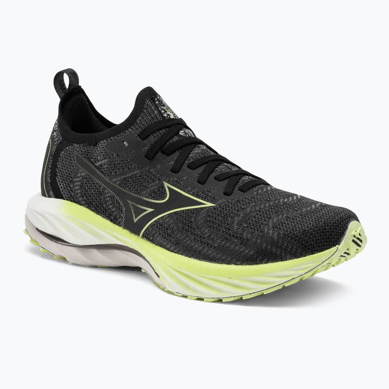 Scarpe da corsa da uomo Mizuno Wave Neo Wind nero/luminoso