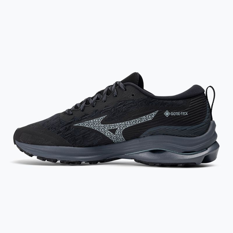 Scarpe da corsa da uomo Mizuno Wave Rider GTX nero/blu scuro/glacial ridge 3