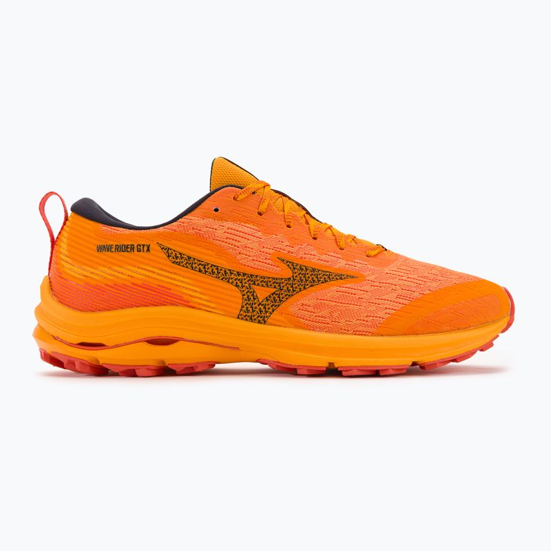 Scarpe da corsa da uomo Mizuno Wave Rider GTX zinnia/tigerlily/nero 2