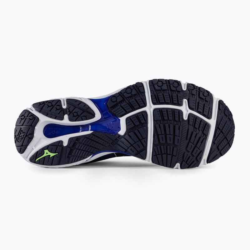 Scarpe da corsa da uomo Mizuno Wave Prodigy 5 bdepths/white/tech green 4