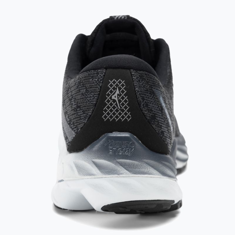Scarpe da corsa da uomo Mizuno Wave Inspire 19 2E nero/glacial ridge/illusionblue 7