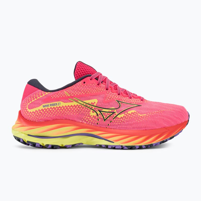 Scarpe da corsa da donna Mizuno Wave Rider 27 h-vpink/oblue/luminous 2