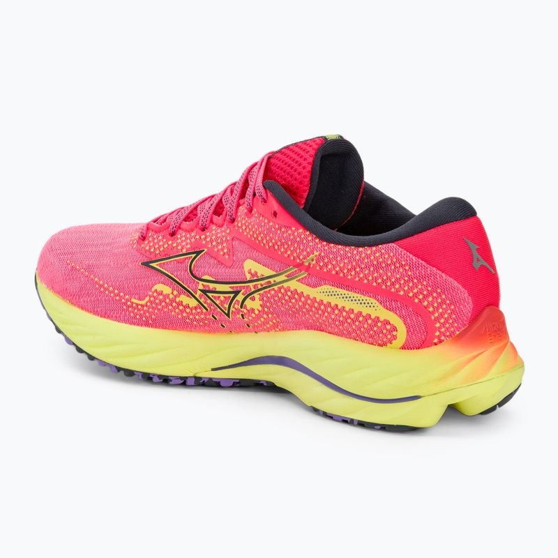 Scarpe da corsa da donna Mizuno Wave Rider 27 h-vpink/oblue/luminous 3