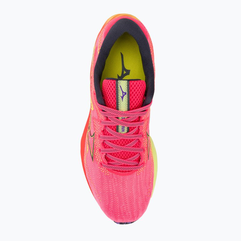 Scarpe da corsa da donna Mizuno Wave Rider 27 h-vpink/oblue/luminous 5