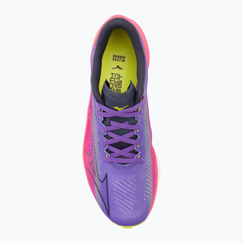 Scarpe da corsa da donna Mizuno Wave Rebellion Pro highvpink/ombre blue/purple punch 6