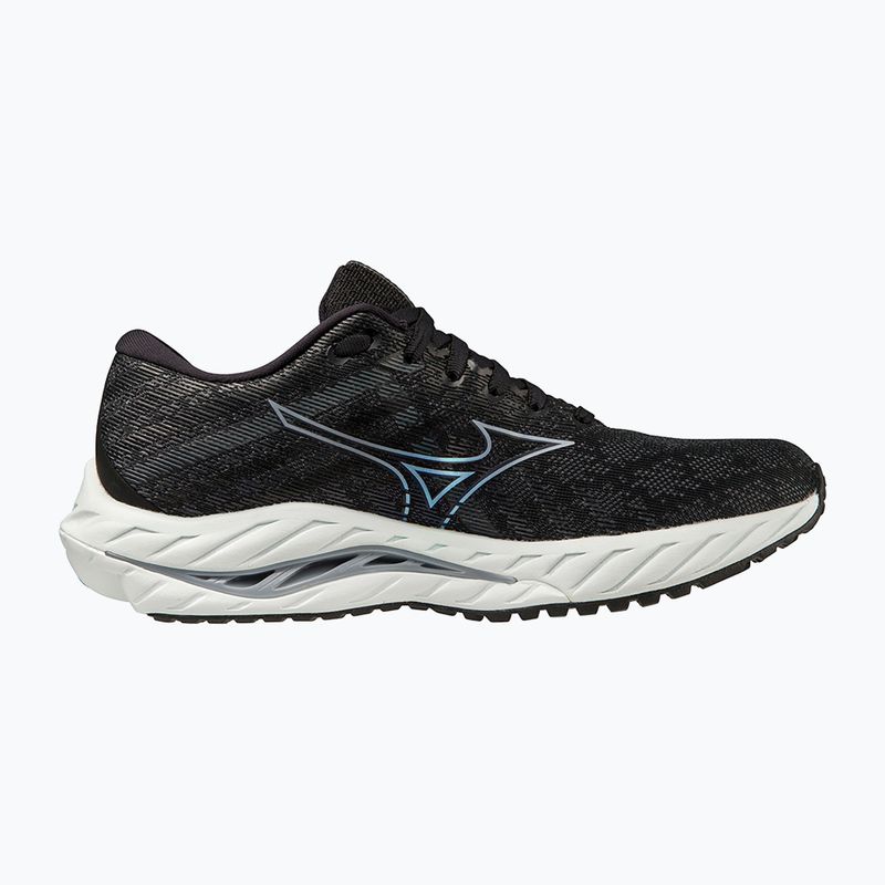Scarpe da corsa da donna Mizuno Wave Inspire 19 D nero/ argento/ snowcrest 9