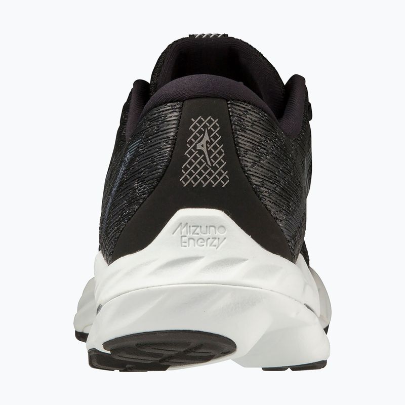 Scarpe da corsa da donna Mizuno Wave Inspire 19 D nero/ argento/ snowcrest 10