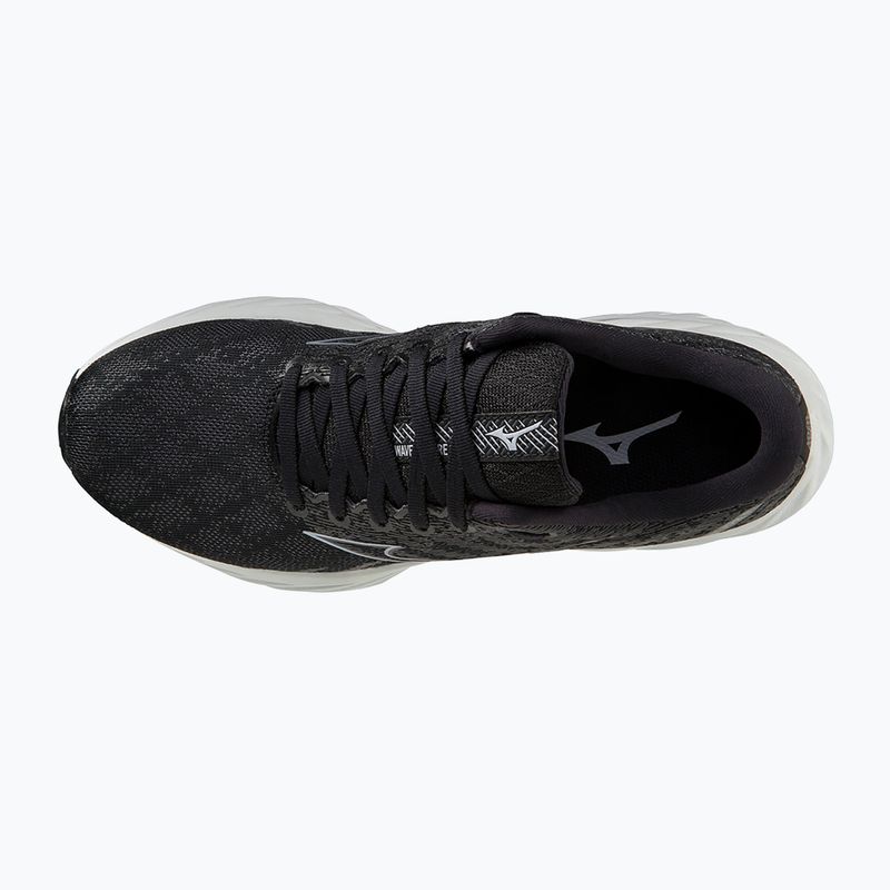 Scarpe da corsa da donna Mizuno Wave Inspire 19 D nero/ argento/ snowcrest 11