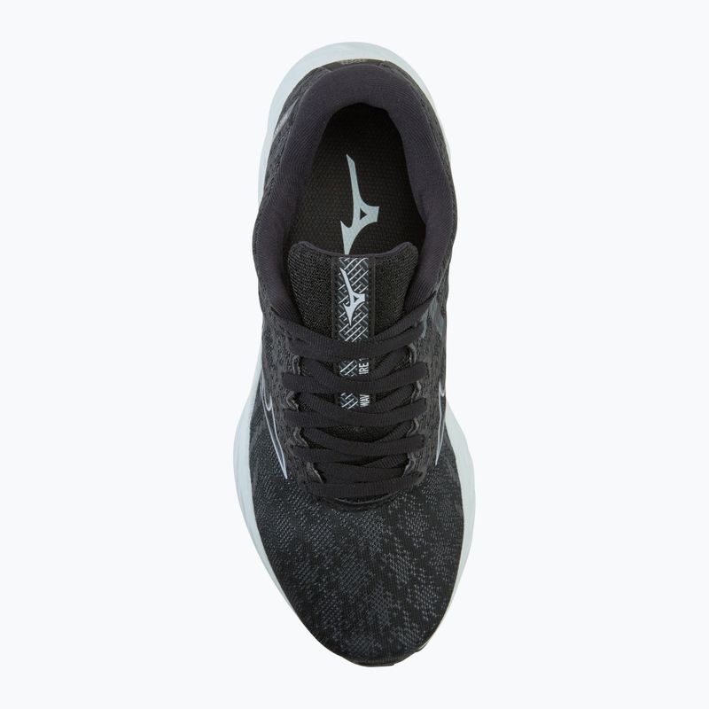 Scarpe da corsa da donna Mizuno Wave Inspire 19 D nero/ argento/ snowcrest 5